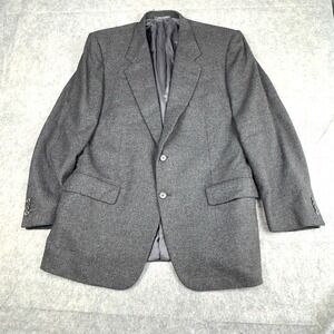 Corneliani Wool Blend Sport Coat Size 52R (42R US) Gray